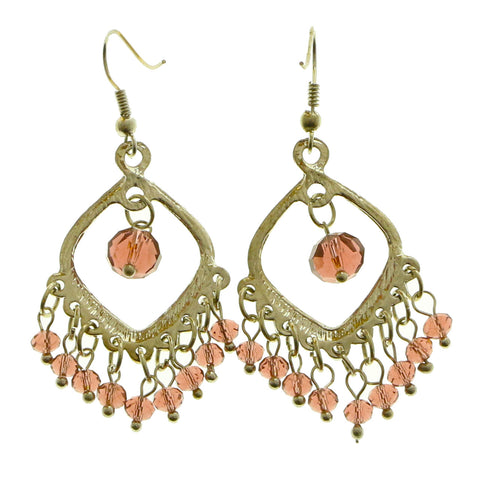Mi Amore Dangle-Earrings Silver-Tone/Purple