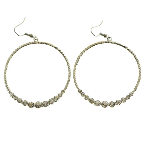 Mi Amore Dangle-Earrings Silver-Tone