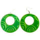 Mi Amore Dangle-Earrings Green