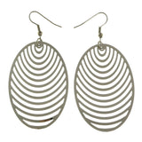 Mi Amore Dangle-Earrings Silver-Tone