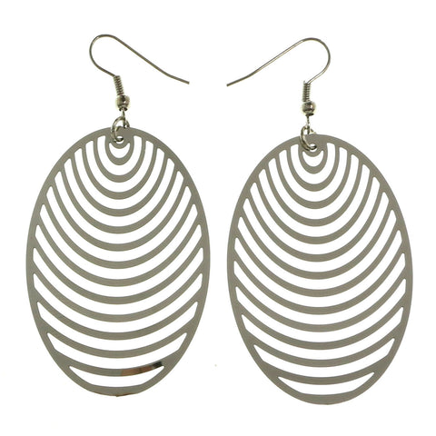 Mi Amore Dangle-Earrings Silver-Tone