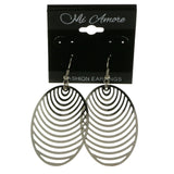 Mi Amore Dangle-Earrings Silver-Tone