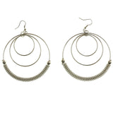 Mi Amore Dangle-Earrings Silver-Tone