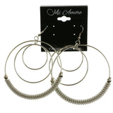 Mi Amore Dangle-Earrings Silver-Tone