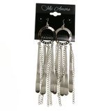 Mi Amore Dangle-Earrings Silver-Tone