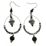 Mi Amore Dangle-Earrings Silver-Tone