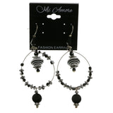 Mi Amore Dangle-Earrings Silver-Tone