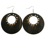 Mi Amore Dangle-Earrings Silver-Tone/Bronze-Tone