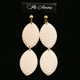 Mi Amore Dangle-Earrings Gold-Tone/Pink