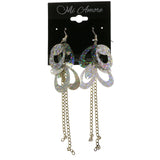 Mi Amore Dangle-Earrings Silver-Tone