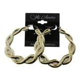 Mi Amore Hoop-Earrings Gold-Tone