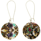 Mi Amore Flower Dangle-Earrings Multicolor