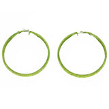 Mi Amore Hoop-Earrings Green
