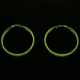 Mi Amore Hoop-Earrings Green