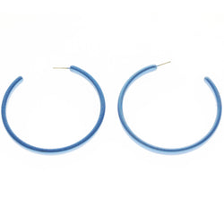 Mi Amore Dangle-Earrings Blue & Silver-Tone