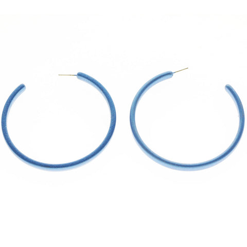 Mi Amore Dangle-Earrings Blue & Silver-Tone