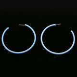 Mi Amore Dangle-Earrings Blue & Silver-Tone