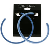Mi Amore Dangle-Earrings Blue & Silver-Tone