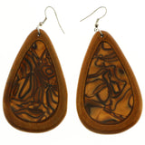MiAmore Dangle-Earrings Silver-Tone/Brown