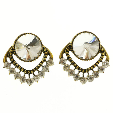 MiAmore Post-Earrings Bronze-Tone