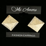 Mi Amore Clip-On-Earrings Gold-Tone