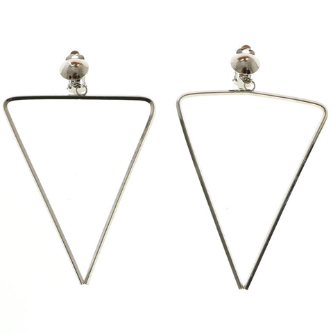 Mi Amore Clip-On-Earrings Silver-Tone