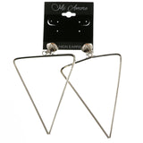 Mi Amore Clip-On-Earrings Silver-Tone