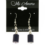 Mi Amore Dangle-Earrings Blue/Silver-Tone