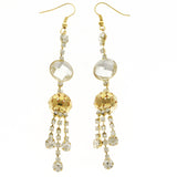 Mi Amore Drop-Dangle-Earrings Gold-Tone