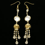 Mi Amore Drop-Dangle-Earrings Gold-Tone