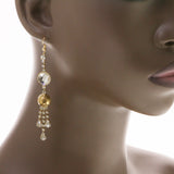 Mi Amore Drop-Dangle-Earrings Gold-Tone