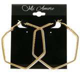 Mi Amore Hoop-Earrings Gold-Tone/Silver-Tone