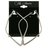 Mi Amore Dangle-Earrings Silver-Tone