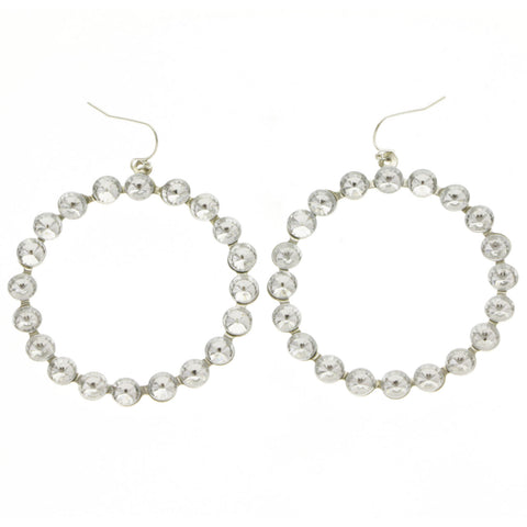 Mi Amore Dangle-Earrings Silver-Tone