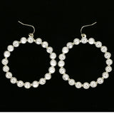 Mi Amore Dangle-Earrings Silver-Tone