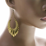 Mi Amore Dangle-Earrings Bronze-Tone