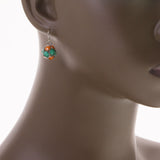 Mi Amore Dangle-Earrings Green/Orange
