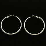 Mi Amore Hoop-Earrings Silver-Tone