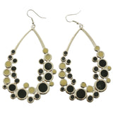 Mi Amore Dangle-Earrings Silver-Tone/Black