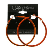 Mi Amore Hoop-Earrings Orange