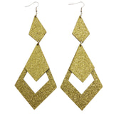 Mi Amore Dangle-Earrings Silver-Tone/Gold-Tone
