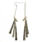 Mi Amore Dangle-Earrings Silver-Tone