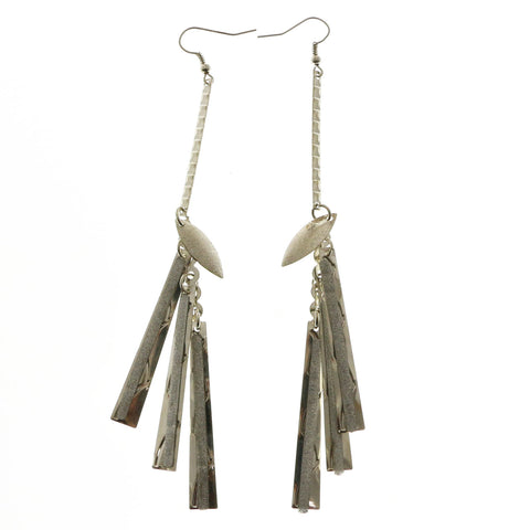 Mi Amore Dangle-Earrings Silver-Tone