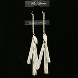 Mi Amore Dangle-Earrings Silver-Tone