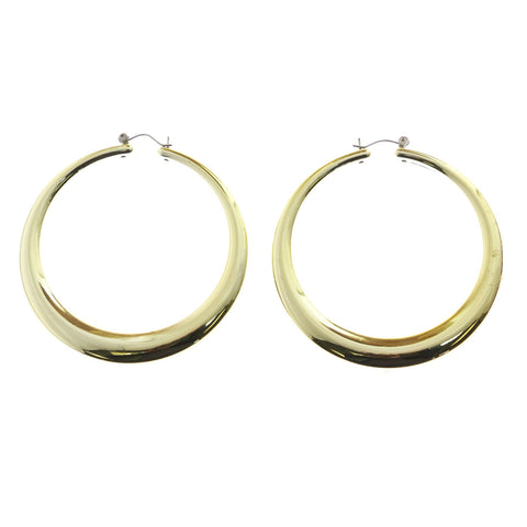 Mi Amore Hoop-Earrings Gold-Tone