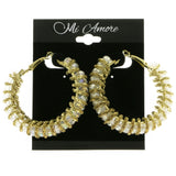 Mi Amore Hoop-Earrings Gold-Tone