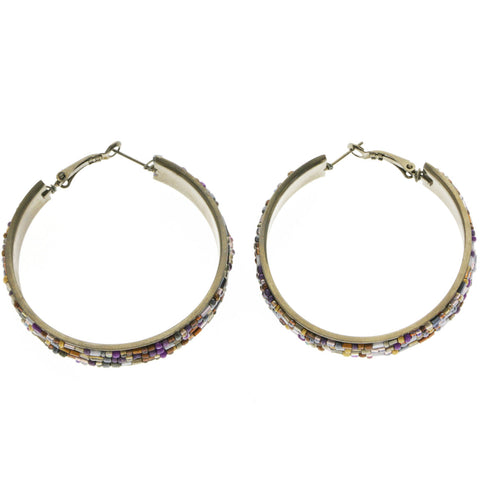 Mi Amore Hoop-Earrings Multicolor