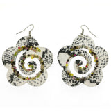Mi Amore Flower Dangle-Earrings Multicolor