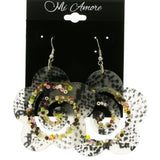 Mi Amore Flower Dangle-Earrings Multicolor