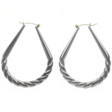 Mi Amore Dangle-Earrings Gray/Silver-Tone